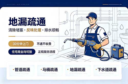 霸州地漏疏通