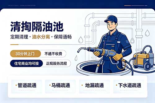 霸州清掏隔油池